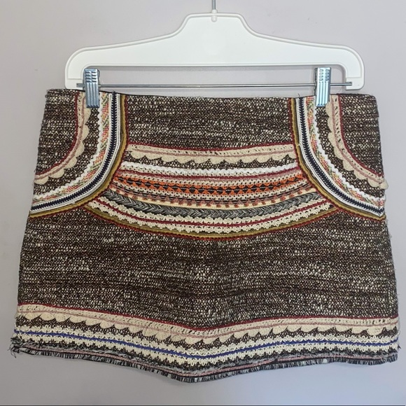 Zara Tweed Mini Skirt - Picture 4 of 4